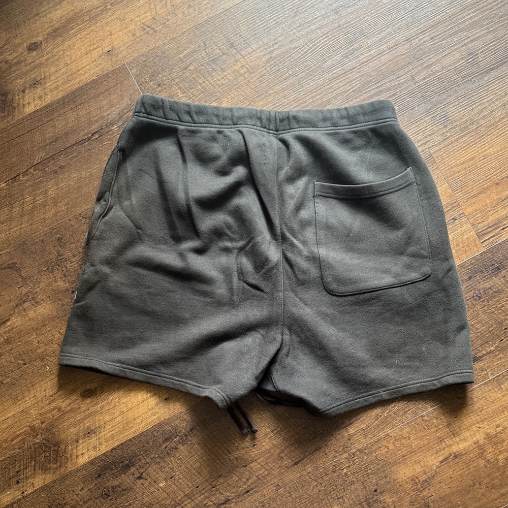 Essentials Men's Black Sweat Shorts - Picture 4 of 4